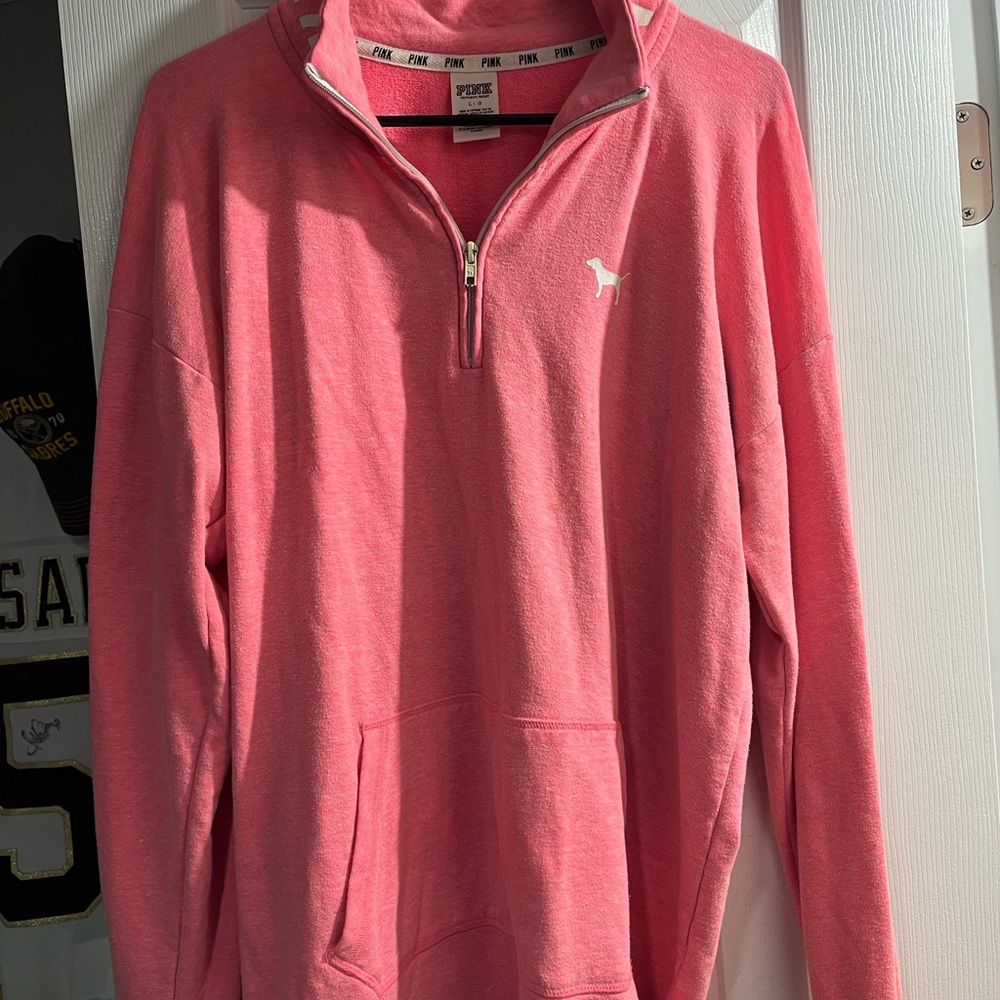 PINK Victoria's Secret Pink Zip Up Sweater